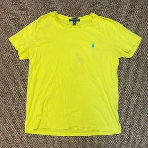 Ralph Lauren yellow T shirt size Large